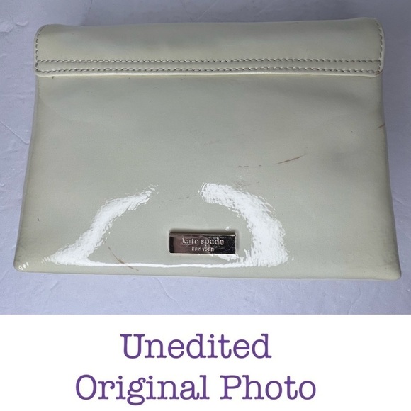 Kate Spade Paint Clutch Gene Brushstroke Bag Vintage - Picture 9 of 13
